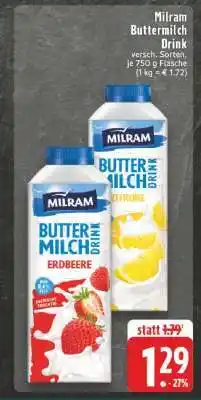 Edeka Milram Buttermilch Drink Angebot