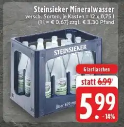 Edeka Steinsieker Mineralwasser Angebot