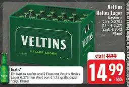Edeka Veltins Helles Lager Angebot