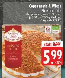 Edeka Coppenrath & Wiese Meistertorte Angebot