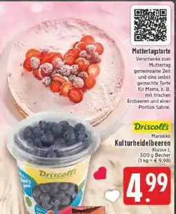 Edeka Driscoll's Marokko Kulturheidelbeeren Angebot