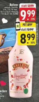 Edeka Baileys Strawberry & Cream Angebot