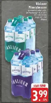 Edeka Vöslauer Mineralwasser Angebot