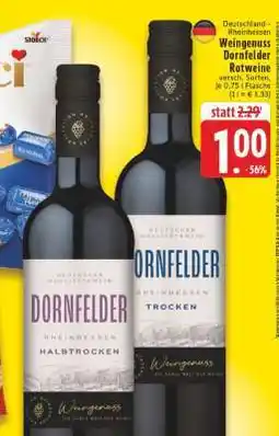 Edeka Weingenuss Dornfelder Rotweine Angebot