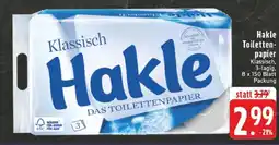 Edeka Hakle Toilettenpapier Angebot