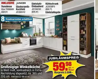 SB Lagerkauf Großzügige Winkelküche Angebot