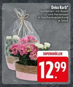Edeka Deko Korb Angebot