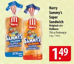 Famila Nord Ost Harry Sammy's Super Sandwich Angebot