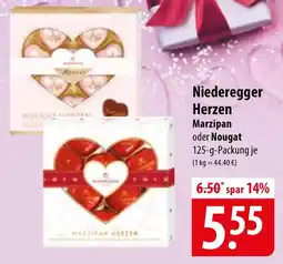 Famila Nord Ost Niederegger Herzen Angebot