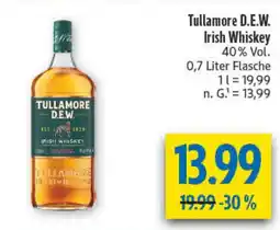 diska Tullamore D.E.W. Irish Whiskey Angebot