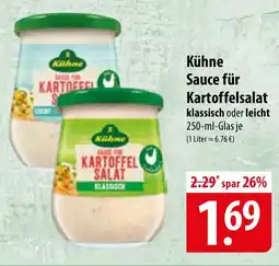 Famila Nord Ost Kühne Sauce für Kartoffelsalat Angebot