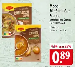 Famila Nord Ost Maggi Für Genießer Suppe Angebot