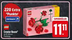 Edeka LEGO Creator Rosen Angebot