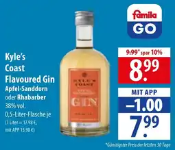 Famila Nord Ost Kyle's Coast Flavoured Gin Angebot