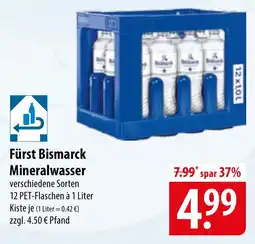 Famila Nord Ost Fürst Bismarck Mineralwasser Angebot
