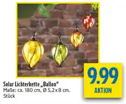 diska Solar Lichterkette,,Ballon" Angebot
