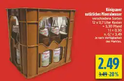 diska Königsauer natürliches Mineralwasser Angebot