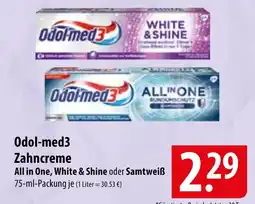 Famila Nord Ost Odol-med3 Zahncreme Angebot
