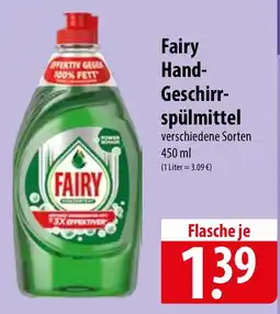 Famila Nord Ost FAIRY Hand Geschirrspülmittel Angebot