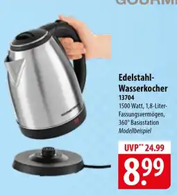 Famila Nord Ost GOURMETmaxx Edelstahl Wasserkocher Angebot