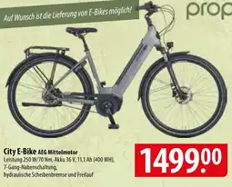 Famila Nord Ost prophete City E-Bike AEG Mittelmotor Angebot