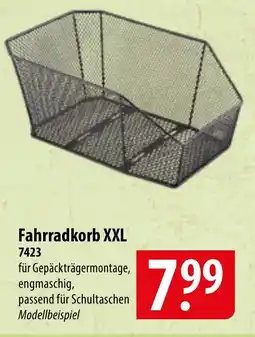Famila Nord Ost prophete Fahrradkorb XXL Angebot