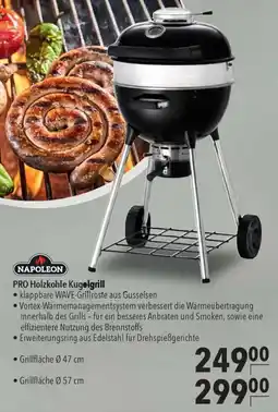 CITTI Markt NAPOLEON PRO Holzkohle Kugelgrill Grillfläche 0.47 cm Angebot