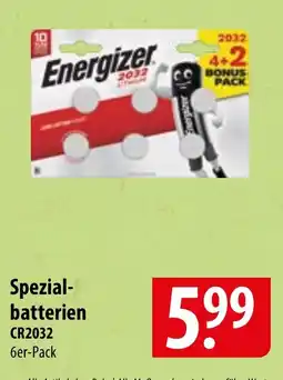 Famila Nord Ost Spezialbatterien Angebot