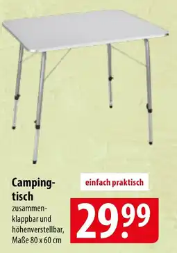 Famila Nord Ost Campingtisch Angebot