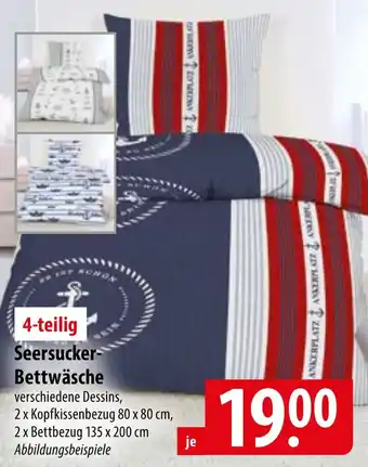Famila Nord Ost Seersucker Bettwäsche Angebot