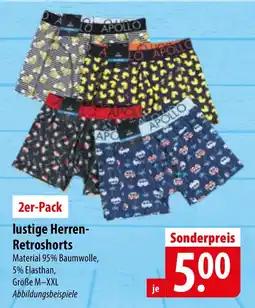 Famila Nord Ost lustige Herren Retroshorts Angebot