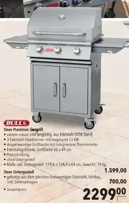 CITTI Markt BULL Steer Premium Gasgrill Angebot