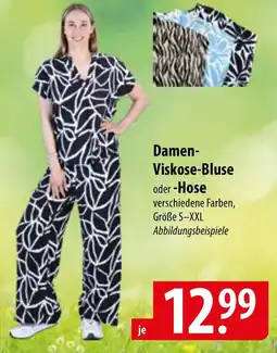 Famila Nord Ost Damen-Viskose-Bluse oder -Hose Angebot