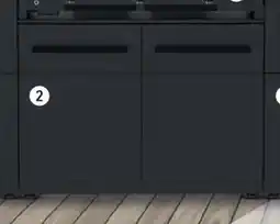 CITTI Markt Niedrigmodul - Outdoorschrank speziell als Unterbau für COZZE Grills Angebot
