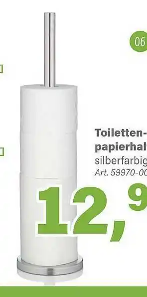 Schleudermaxx Toiletten Papierhal Angebot