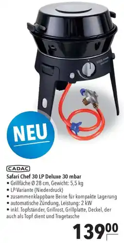 CITTI Markt CADAC Safari Chef 30 LP Deluxe 30 mbar Angebot