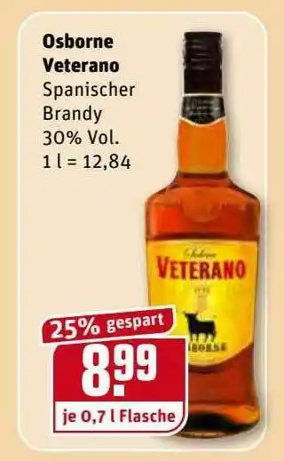 REWE Kaufpark Osborne Veterano Angebot