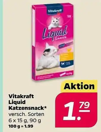 NETTO Vitakraft Liquid Katzensnack Angebot