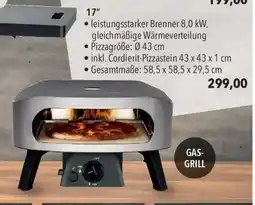 CITTI Markt cozze Gas-Pizzaofen 17" Angebot
