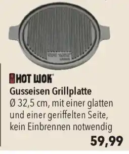 CITTI Markt HOT WOK Gusseisen Grillplatte Angebot