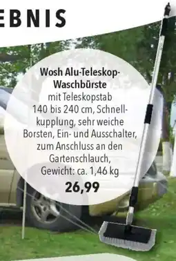 CITTI Markt Wosh Alu-Teleskop- Waschbürste Angebot