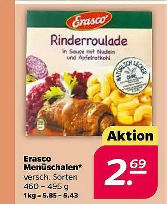 NETTO Erasco Menüschalen Angebot