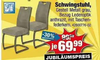 SB Lagerkauf Schwingstuhl Angebot