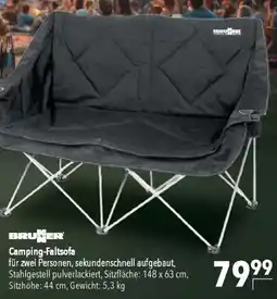 CITTI Markt BRUNNER Camping-Faltsofa Angebot