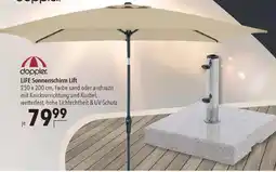 CITTI Markt doppler LIFE Sonnenschirm Lift Angebot