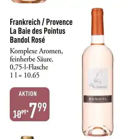 Galeria Markthalle La Baie des Pointus Bandol Rosé Angebot