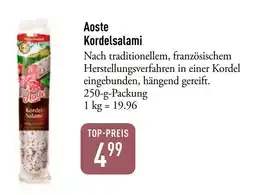 Galeria Markthalle Aoste Kordelsalami Angebot