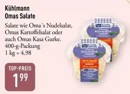 Galeria Markthalle Kühlmann Omas Salate Angebot