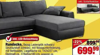 SB Lagerkauf Rundecke Angebot