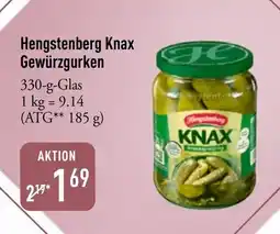 Galeria Markthalle Hengstenberg Knax Gewürzgurken Angebot